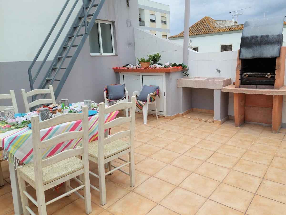 Casa Olhao Terraco: Espaco, Conforto E Terraco Com Churrasqueira 外观 照片